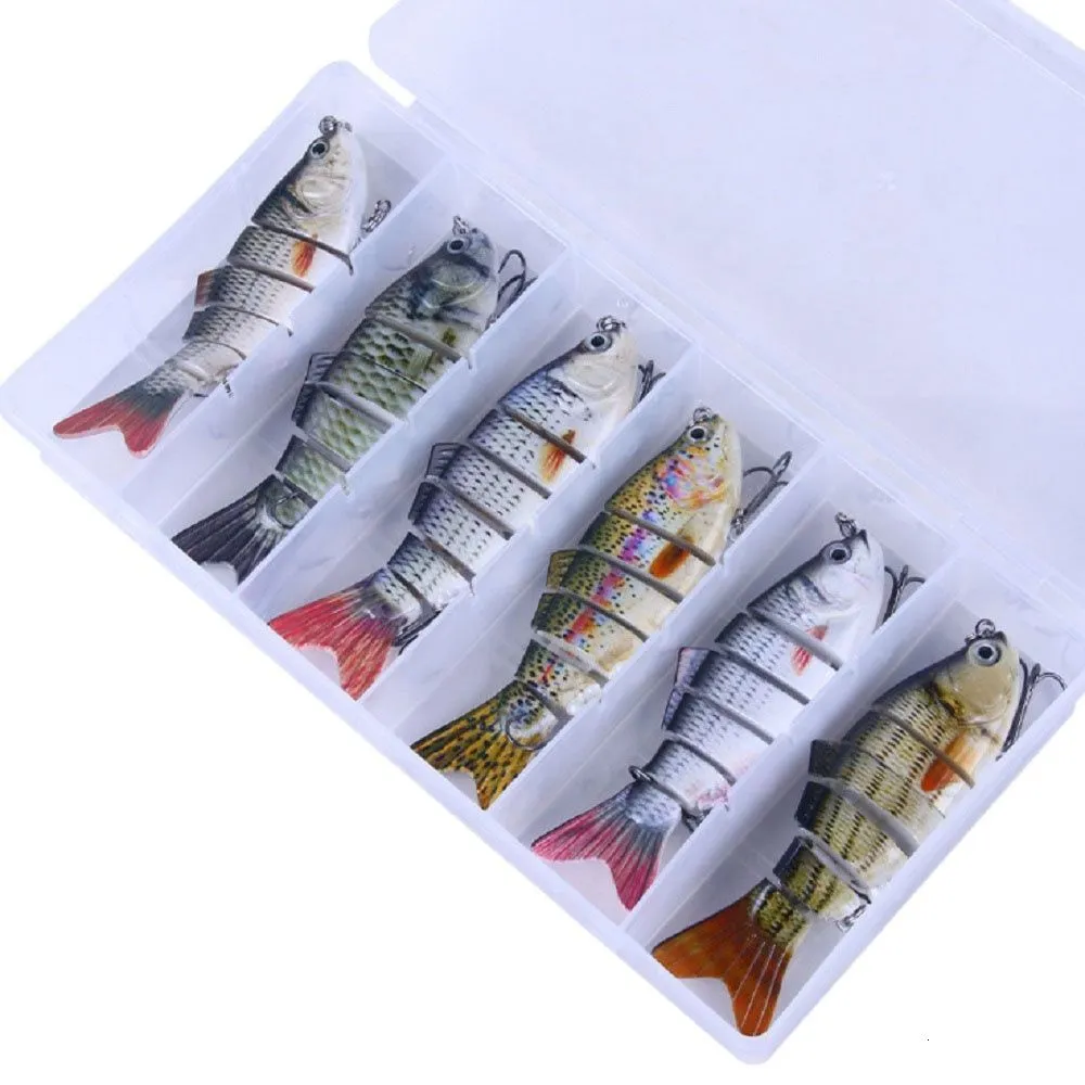 Esche Generiche Pesca Esche Da Pesca Minnow A 6 Segmenti - Esche