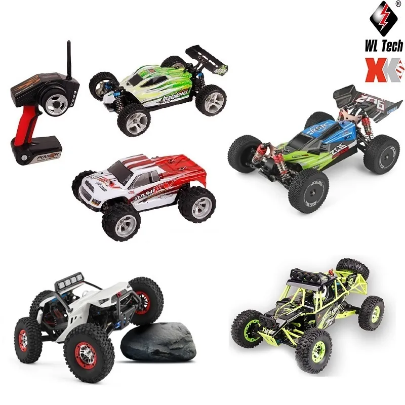 Electric RC Car Wltoys RC Car High Speed ​​Remote Control Off Road Vehicle Drift Racing 144001 12428 12429 A959 B Sport RC 40 70 km H 230801