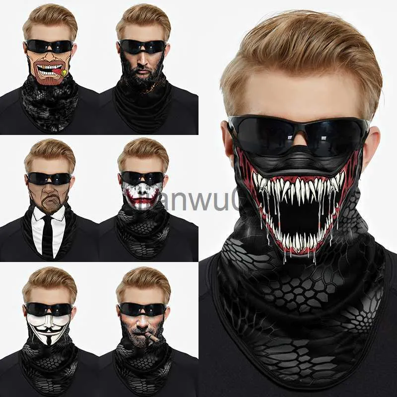 Ghost Mask- Balaclava For Men - Full Face Mask - Horror Masks