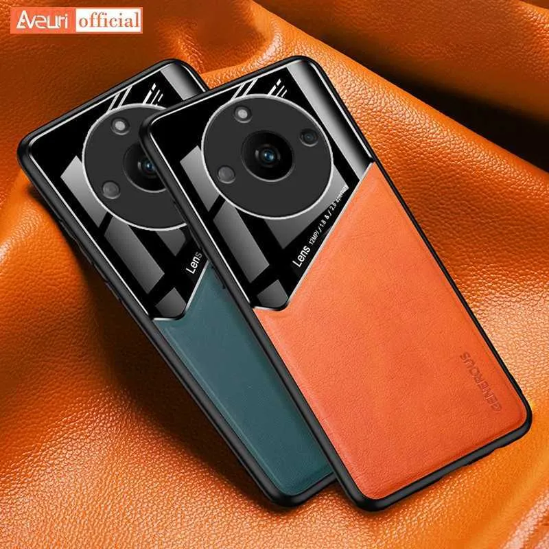 Mobiltelefonfodral Luxury Pu Leather Phone Case for Realme 11 Pro Plus Back Cover Silicone Full Protection Case for Realme 11 5G Realme11 Pro Coque L230731