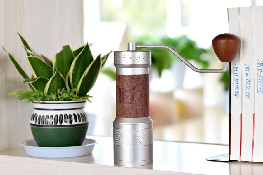 Manual Coffee Grinder 1zpresso K-plus Portable 48mm Stainless