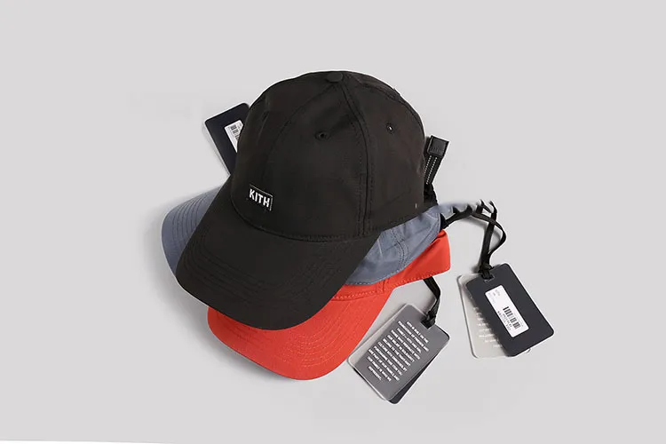 Mode Gezichtsmaskers Halsbeenkap KITH SPORT DAD HAT verstelbare hoogwaardige kith Baseballcap WEST streetwear hiphop kith hoeden mannen vrouwen 230802