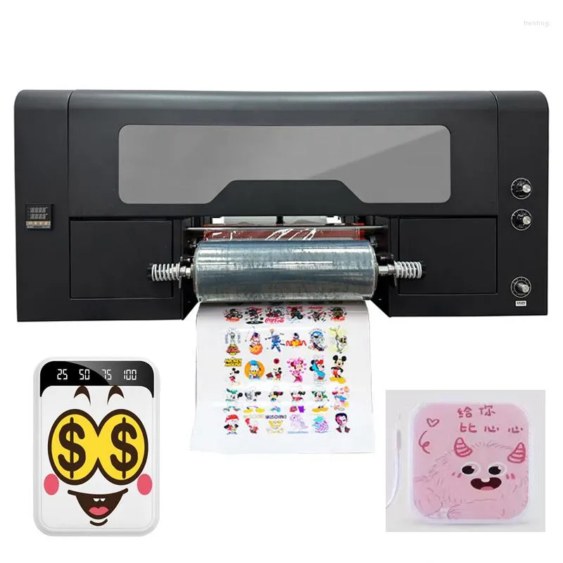 30cm Accurate Laminator Printing Machine Dual Multifunction Irregular Profuct Bag Glass 2 In 1 Film Roll UV DTF Printer