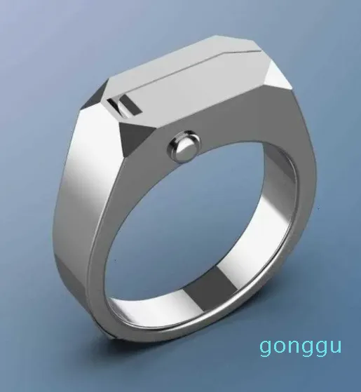 Jual Titanium Steel Self-defense Ring Molded In One Body High
