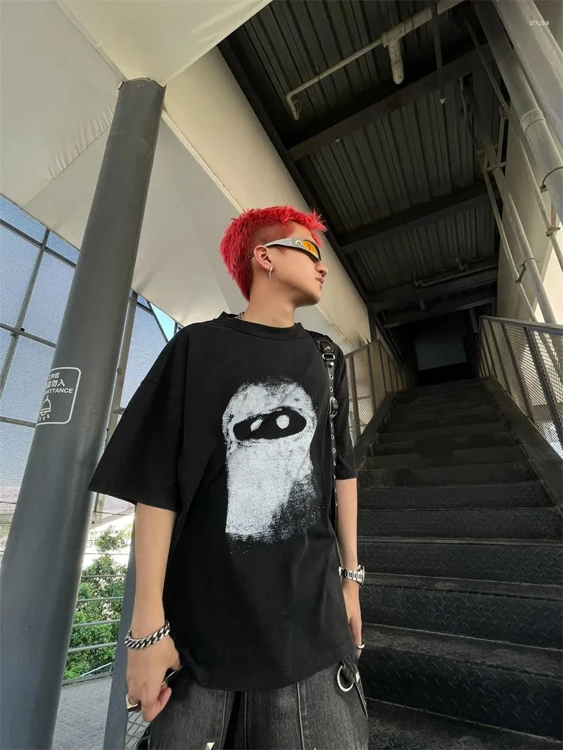 Mens T Shirts ADF Arnodefrance Masked Man Reverse Cut Wash Extra