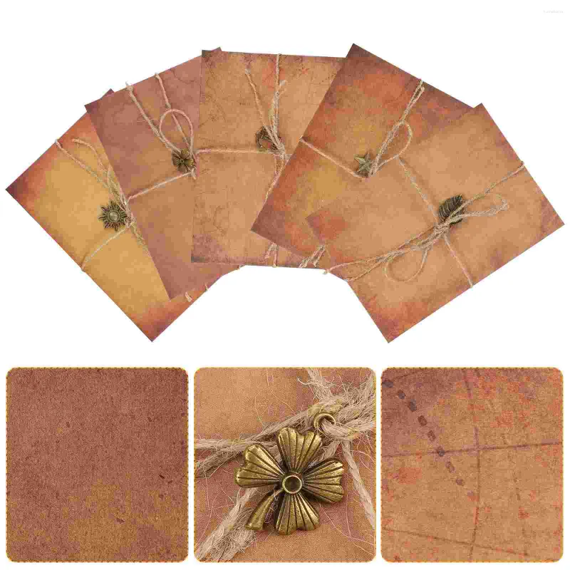 Emballage cadeau 5 ensemble papier vintage et papiers rétro à la recherche de style ancien