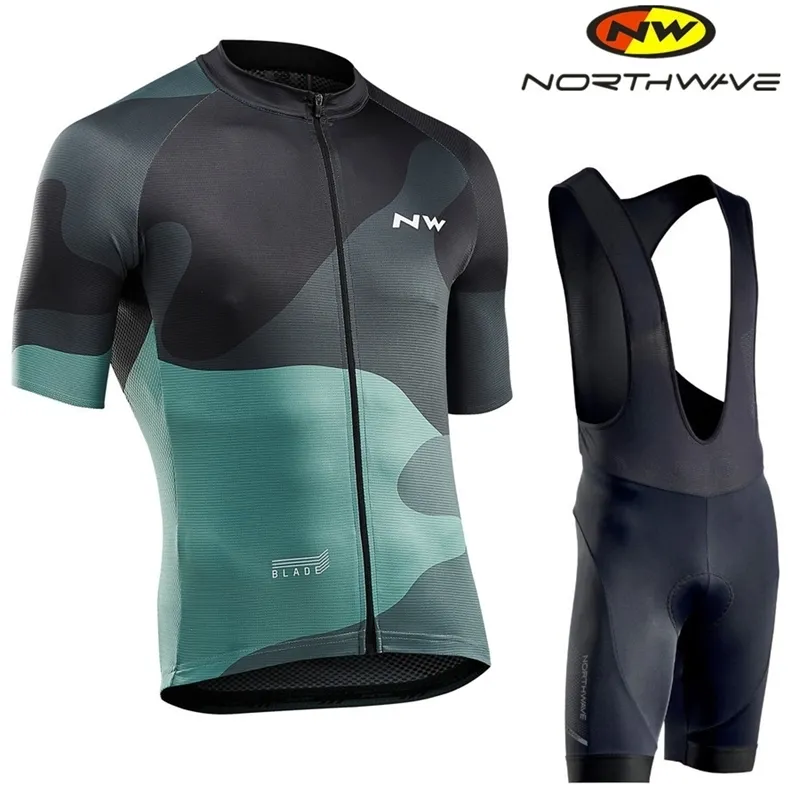 Wielertrui Sets Nw Set Zomer Kleding Kleding Racefiets Pak Fietsbroek Ropa Maillot Shirt 230801