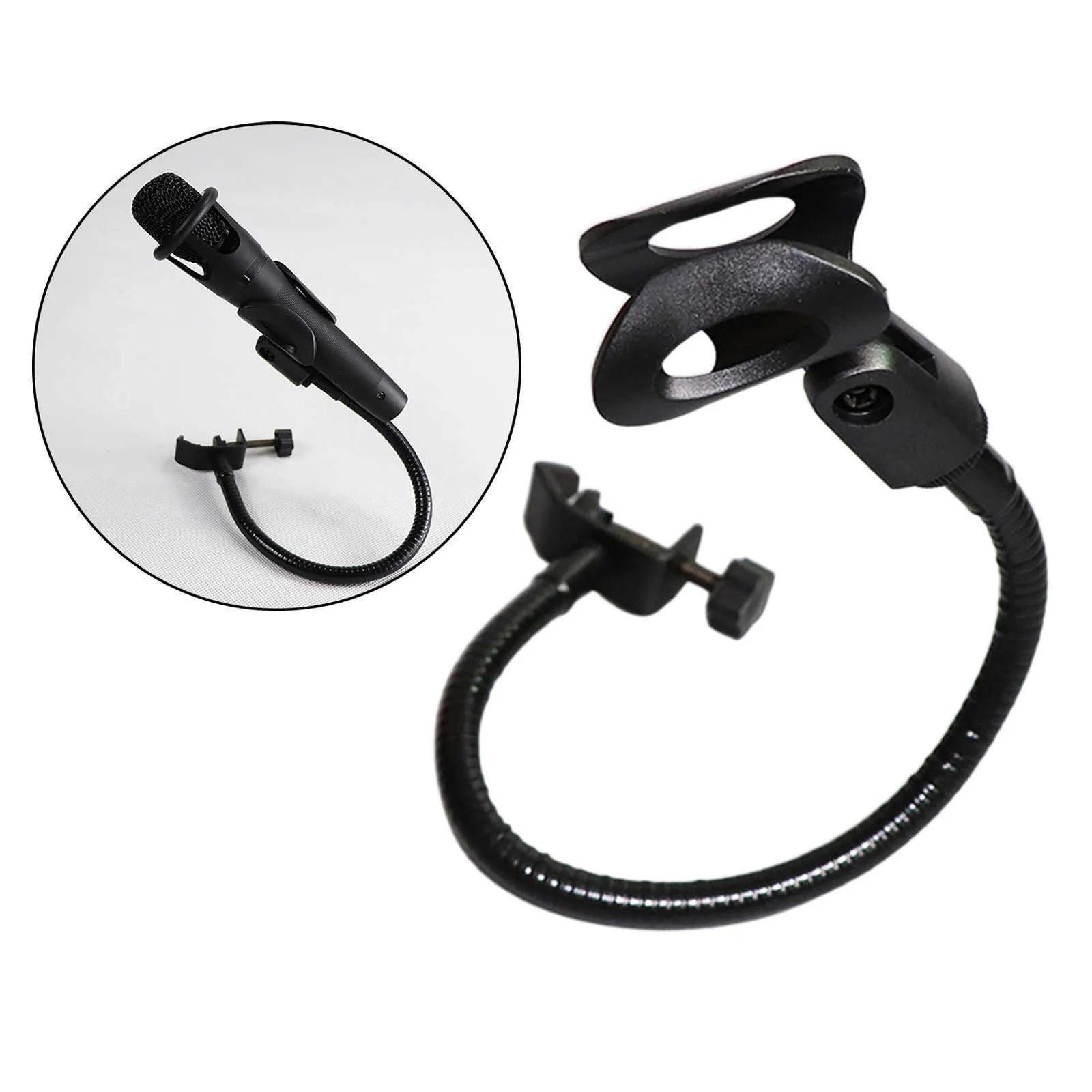 Flexible Microphone Stand with Desk Clamp 3/8