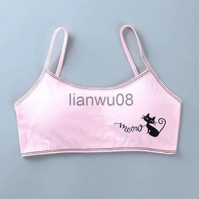 Panties Girls Comfortable Training Bra for Girls Underwear Set Tops Panties  Sets Cute Girl's Bra 814Y x0802