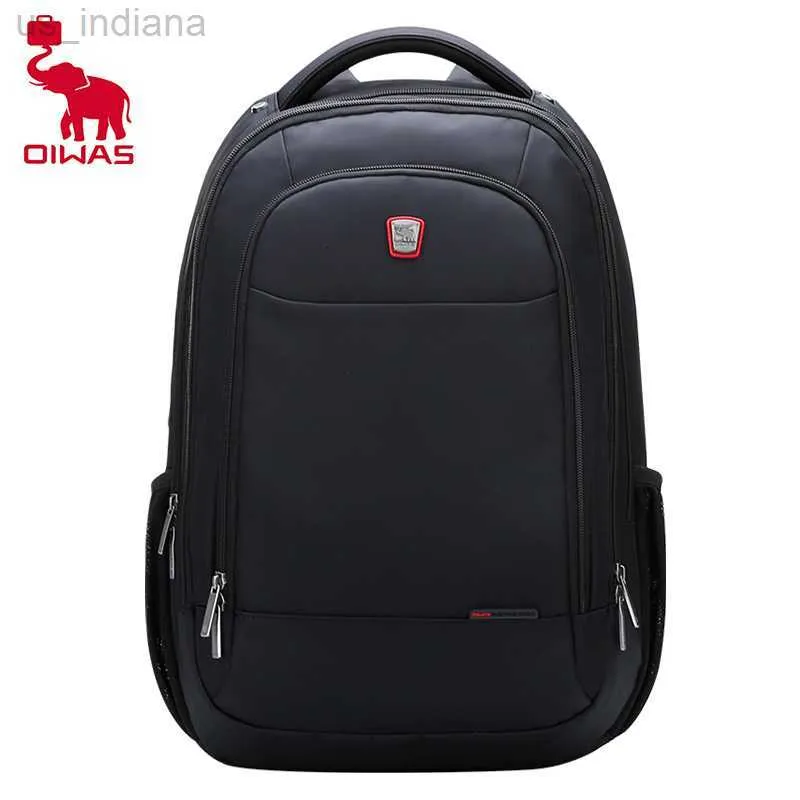 حقائب المدارس على ظهر حقيبة الظهر Oiwas Men Laptop Schoop Bag Bag Travel Male Male MultiFunction Fltralight Packs للجنسين جودة Backbag Mochila 230204 Z230802