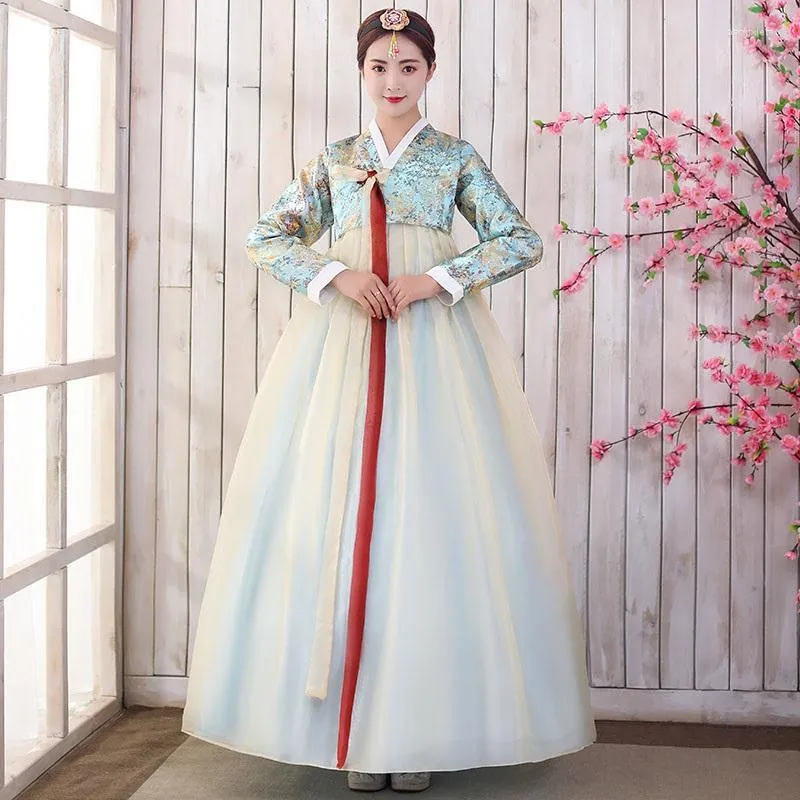 Korean Hanbok Dress for Women Traditional Retro Court Costume