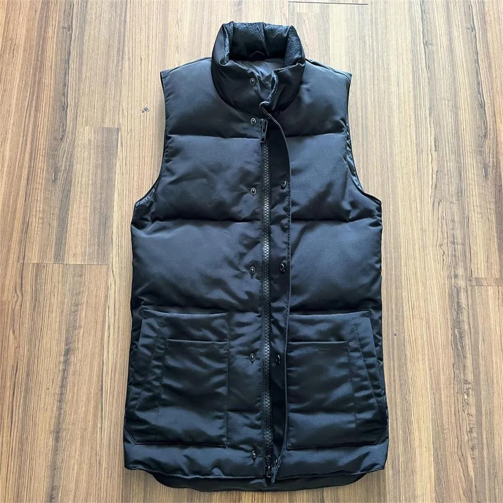 Winter Gilet Jacke Männer Daunenweste Homme Outdoor Gilet Jassen Expedition Parka Oberbekleidung Doudoune De Designer Feder Kanada Jacke Mantel Männer Kleidung