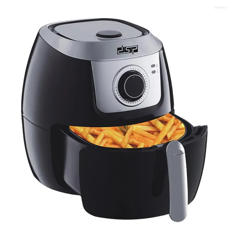 Household Air Fryer 5L Large Capacity Intelligent Smokeless Electric Kitchen Oil-Free Energy-Saving