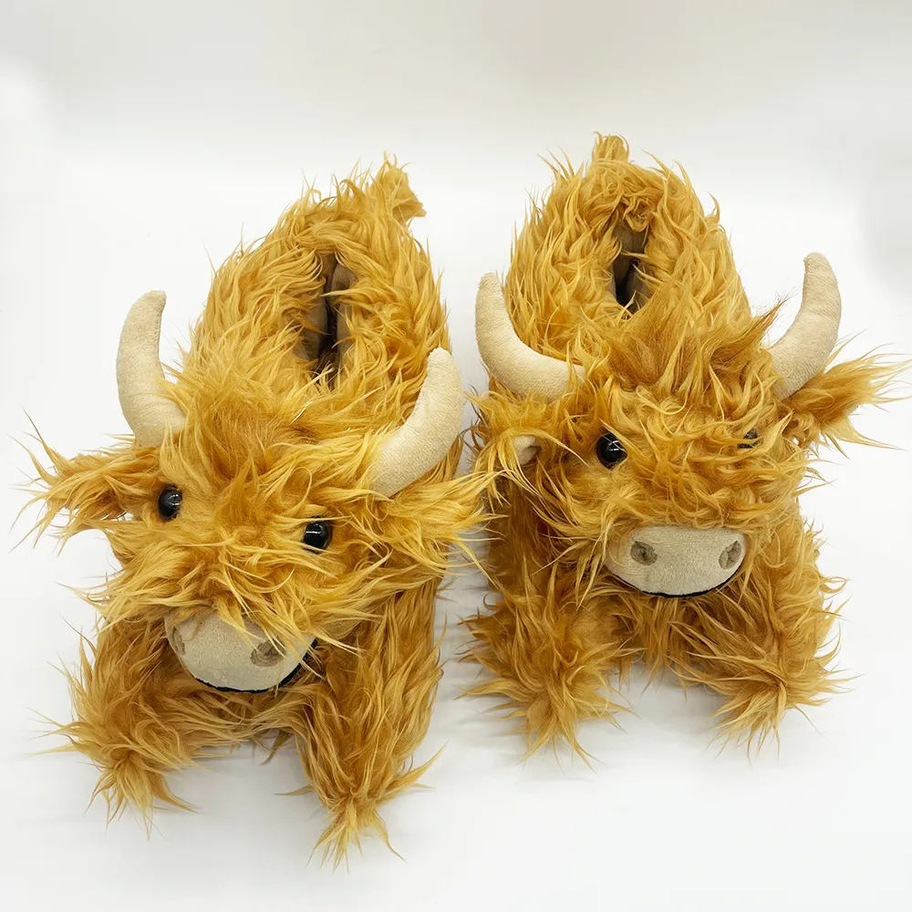Slipper Highland Cow Slippers Kawaii 230802 4 157 DHgate