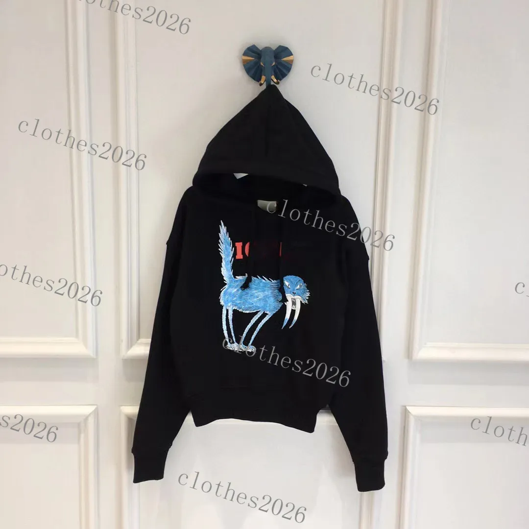 Kızlar Erkek Hoodie Bebek Giysileri Çocuk Tasarımcı Sweater Kids Giysileri Uzun Kollu Giyim Fasion Tasarım Bahar Sonbahar Üst Marka