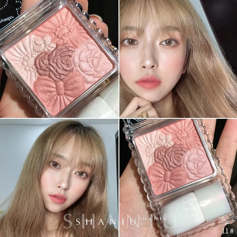 Blush Japan CANMAKE Bloemblaadje Vijf Kleur Parel Matte Hoogtepunt Poeder Kaneel Pompoen Bonen Pasta Melk Thee langdurige Make 230801