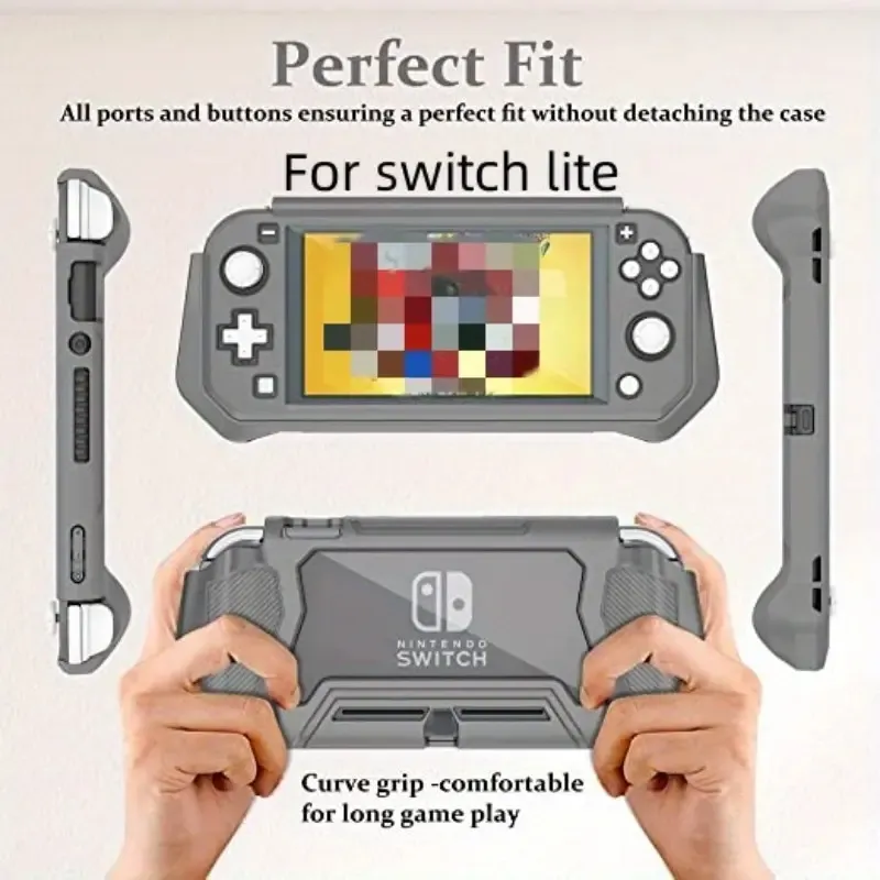 Nintendo Switch Lite Case - Full Protection, Shockproof TPU Sleeve