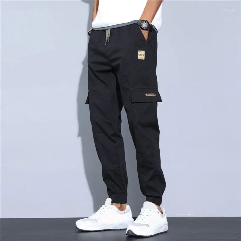 Pantalons pour hommes conception mince hommes pantalons Jogging militaire Cargo décontracté travail piste été grande taille Joggers vêtements 2023