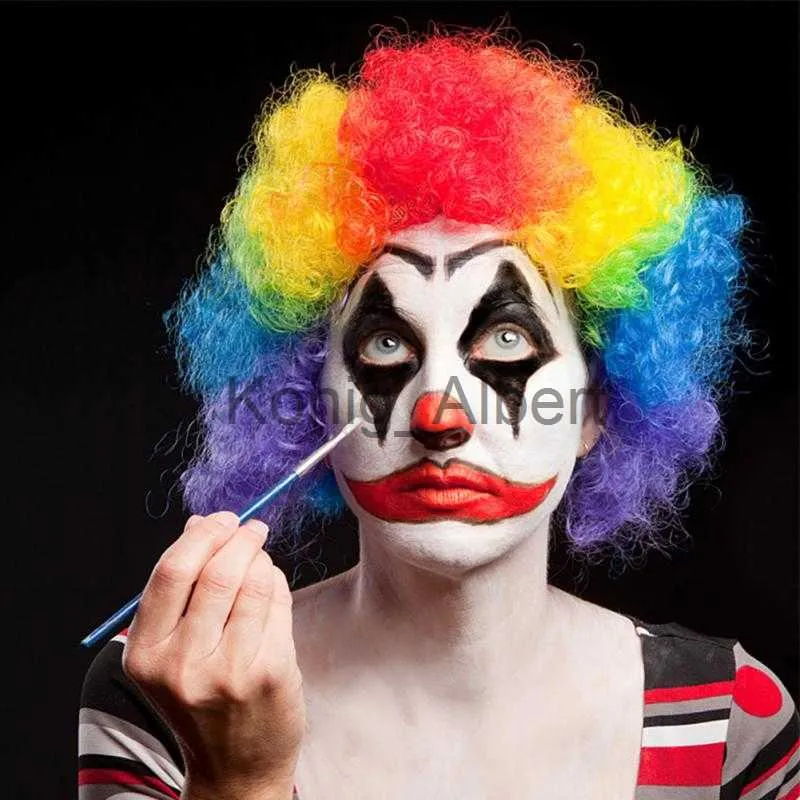 Colori Il Corpo Bianco Nero Rosso Olio Colori Il Viso Body Painting Clown  Cosplay Party Cosmetici Trucco Flash Tattoo Natale Halloween Party Makeup  X0802 Da 6,3 €