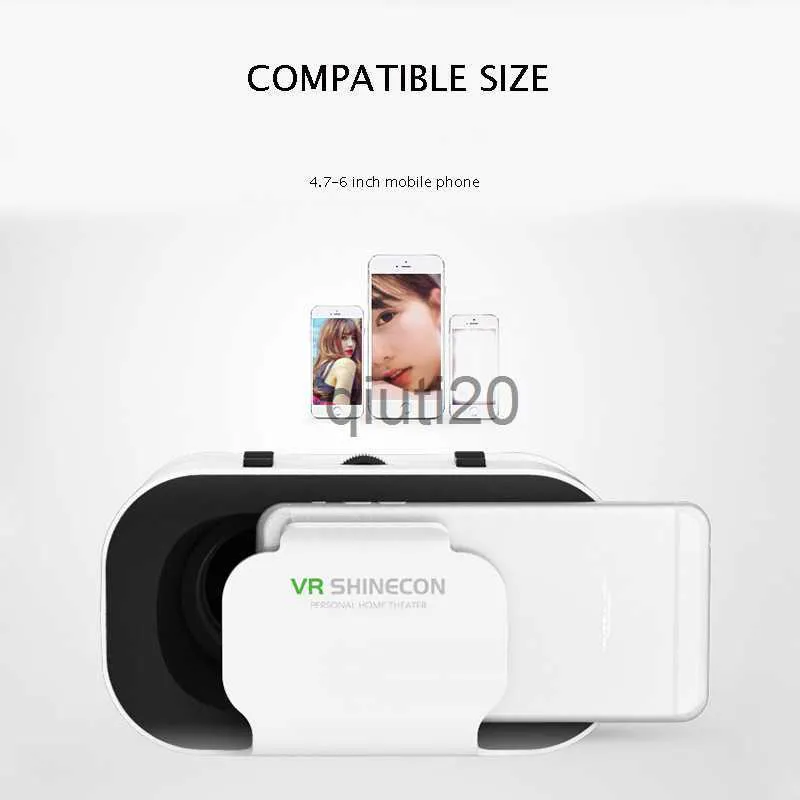  Auriculares de realidad virtual con control remoto, gafas HD 3D  VR auriculares de realidad virtual para juegos de realidad virtual y  películas 3D, auriculares VR para iPhone/teléfono Android compatible 4.7-6  pulgadas 