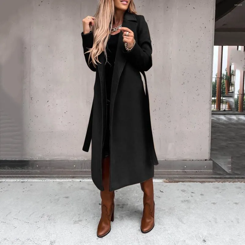 Buttonless hotsell trench coat