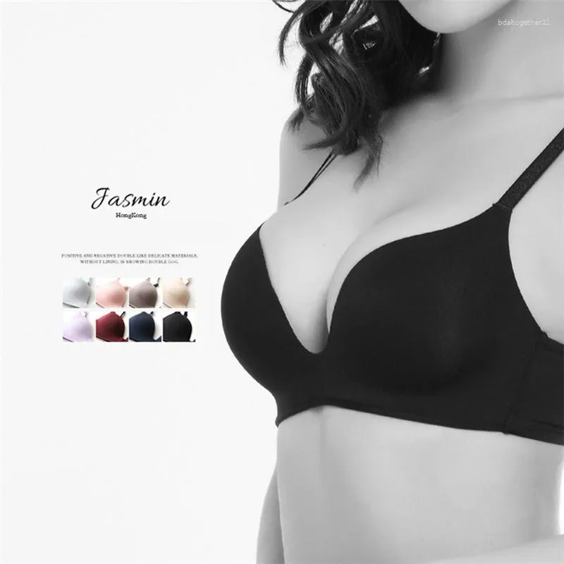 Bras Women Seamless Bra Sexy No Wire Push Up Underwear For Girls Students  Breathable Thin Comfortable A B Cup Brassiere From 8,56 €