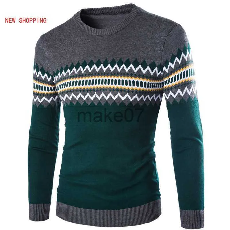 Herrtröjor jul stickad tröja ny 2021 vinter xmas vintage röd pullover män smal fit pull homme jersey hombre tröjor faller stickade kläder j230802