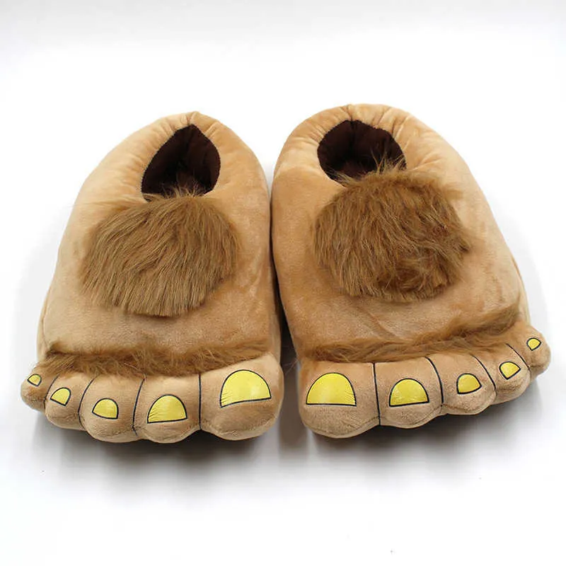 Chaussons poilus sale