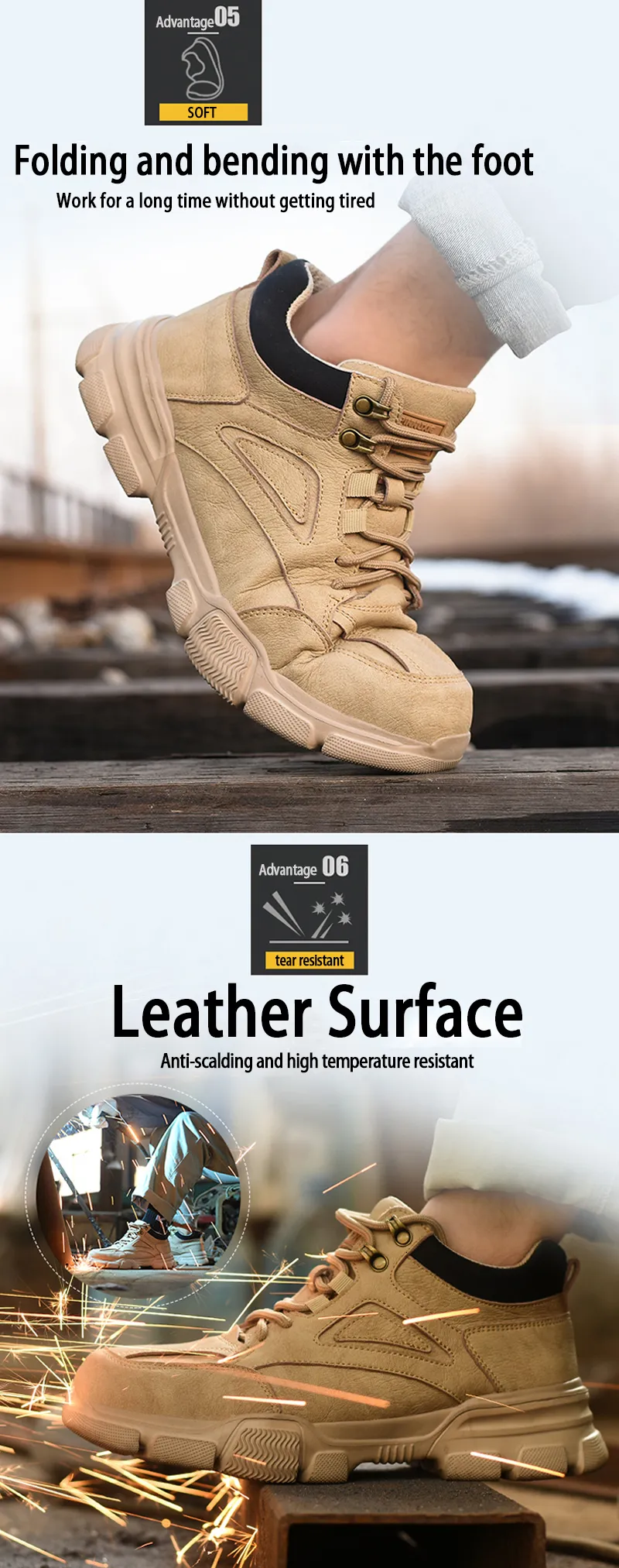 Indestructible Steel Toe Amazon Safety Shoes Mens For Men Winter Work