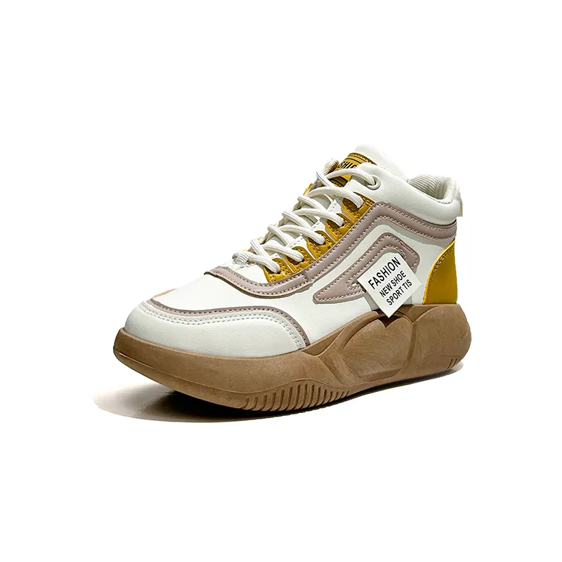 Chaussures décontractées Designer Femmes Mode Mocassins Baskets Appartements Filles À Lacets Outdoot Cuir Jaune Plate-forme Verte Femmes Baskets De Sport Pour Livraison Gratuite