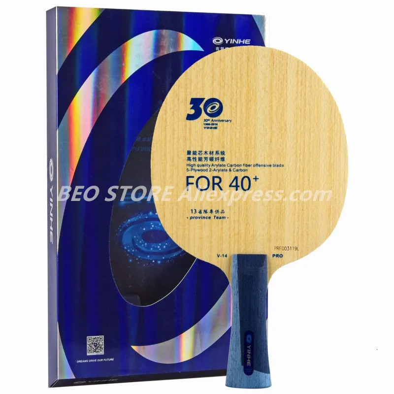 Table Tennis Raquets Yinhe V14 Pro Provincial Alc Racket Original Blade Ping Pong Bat Paddle 230801