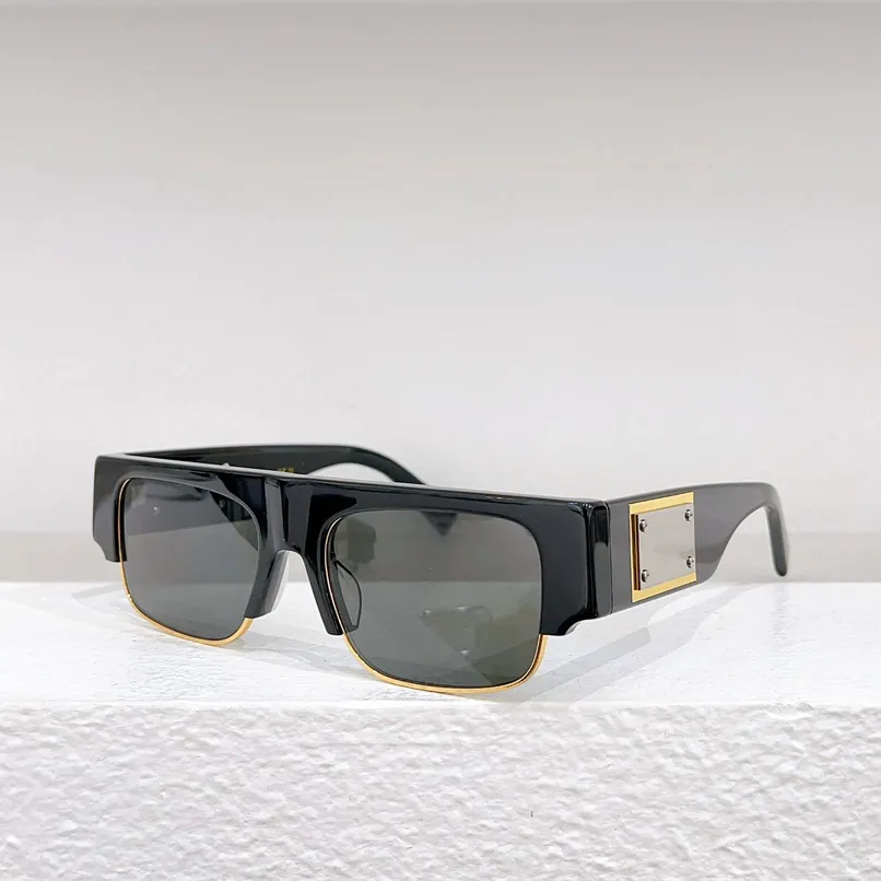 Sonnenbrille für Männer Frauen Sommer 4457 Designer-Stil Anti-Ultraviolett Retro-Platte Vollformat-Brillen Zufällige Box