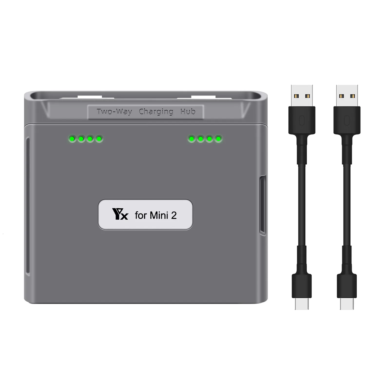 45W Dual Battery Charger With Storage Charge For DJI Flip Drone, Two-Way Charging Hub For DJI FLIP,Charge 2 Batteries Accessories,Fast Charger Case Station Battery Manager By BQLQBQLQ