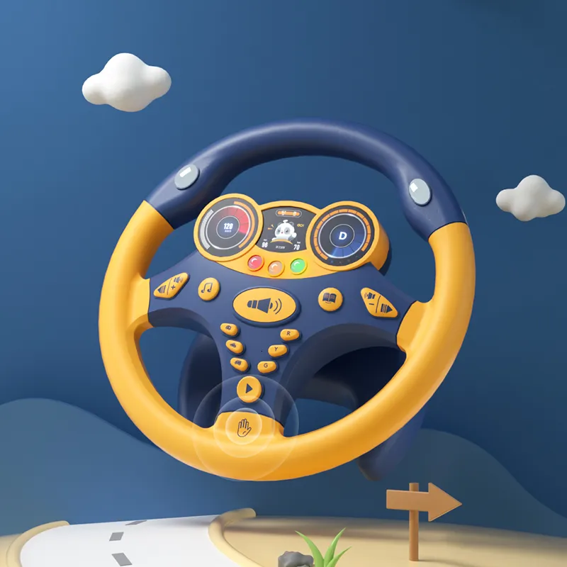 Neuheit Spiele Simulieren Fahren Auto Copilot Lenkrad Elektrische Kinder  Spielzeug Musikalische Pädagogische Kinderwagen Fahren Stimm Spielzeug  Geburtstag Geschenke 230802 Von 8,51 €