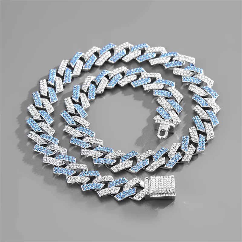 Blue cuban link discount