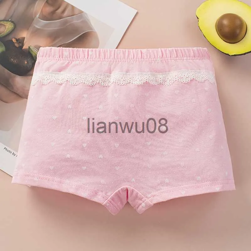 Panties Girls Lace Underwear Teenagers Panties Boxers 2022 Solid Color  Shorts for Kids 4 To 15Yrs Children's Clothes Baby Cotton Briefs x0802
