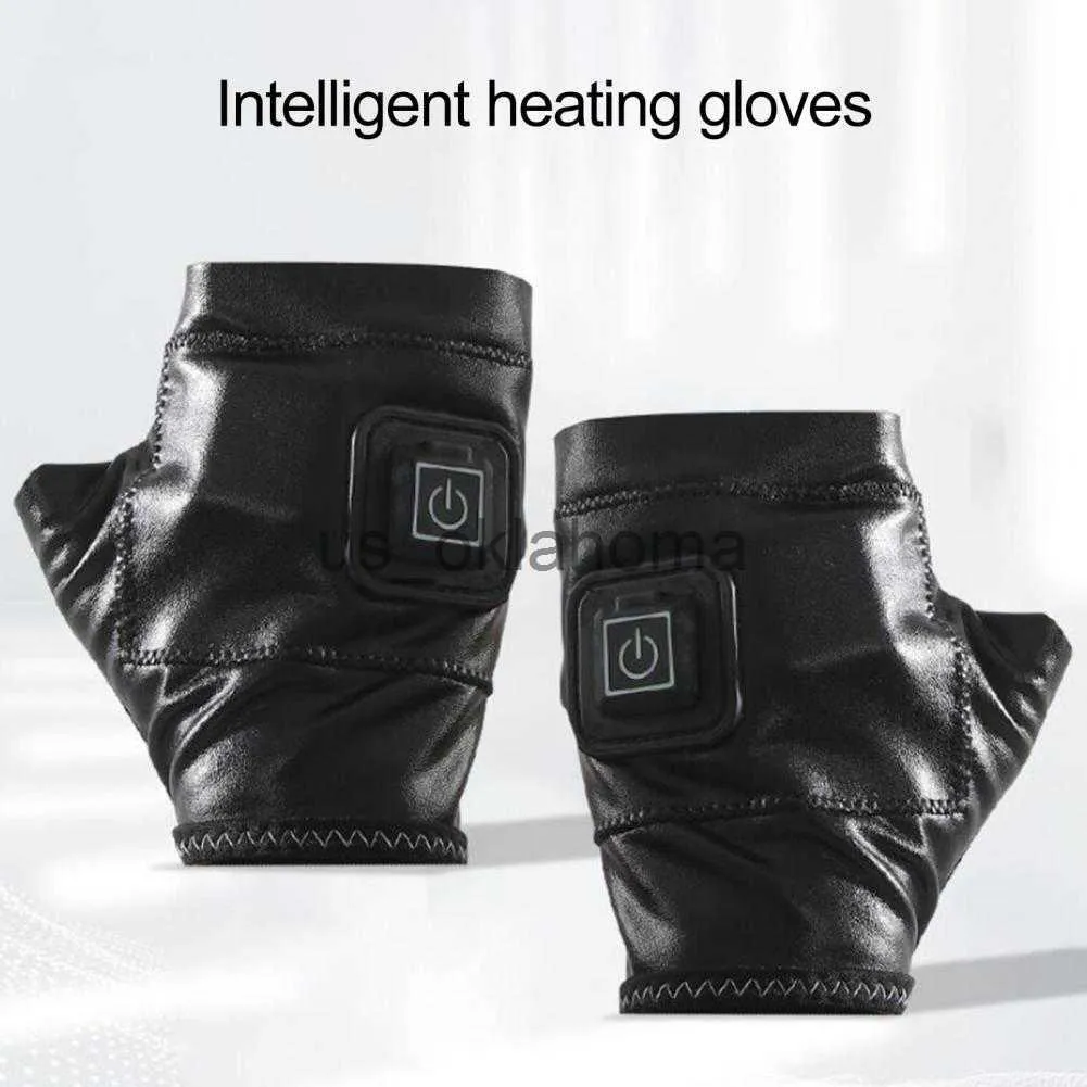 Gants de ski Gants intelligents Fibre de viscose douce Résistant à l'usure Rechargeable USB Chauffe-mains pour la maison Gants thermiques Gants chauffants électriques J230802