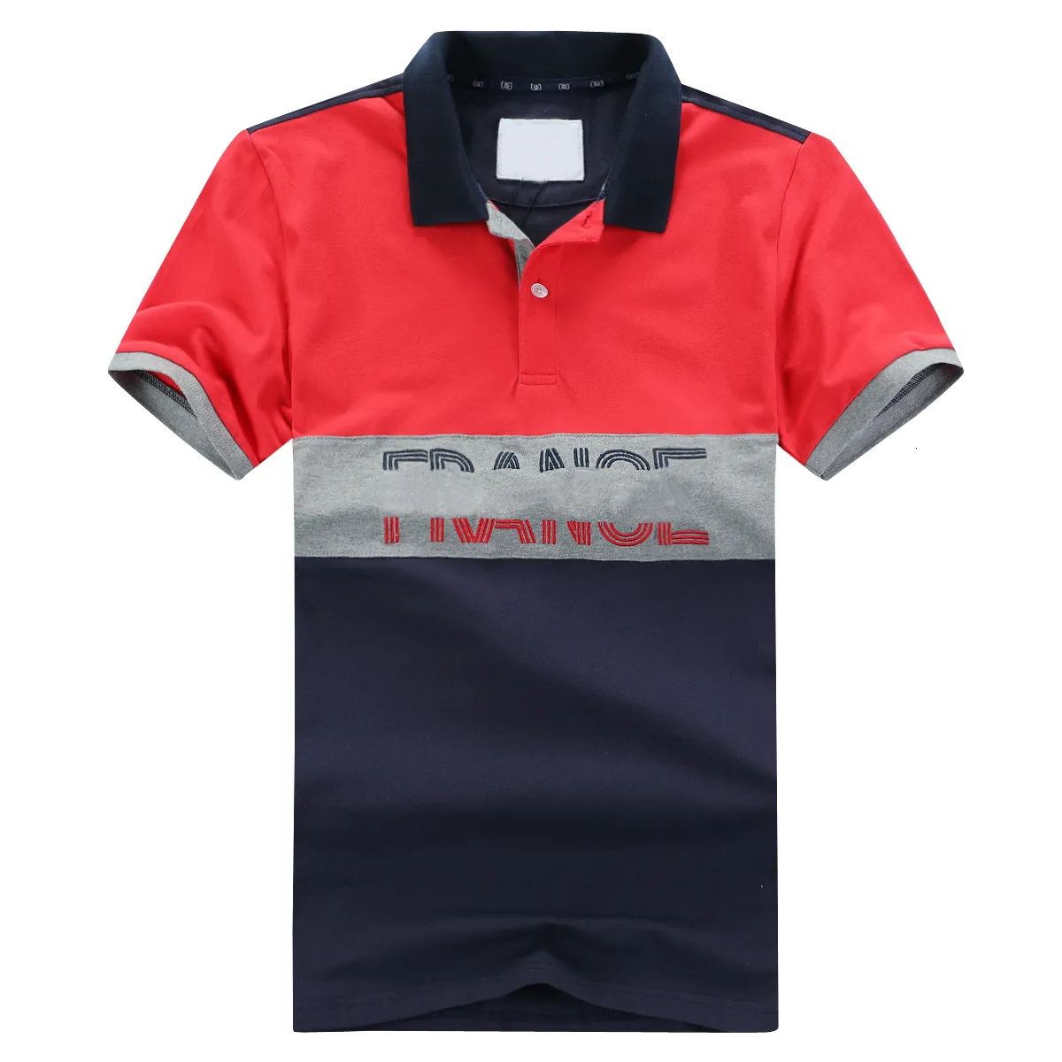 Herenpolo's EP Frans HOMME POLO's Mooi poloshirt Korte mouw Zomer Casual Mode Zakelijk Frankrijk Stijl Groot formaat 230802