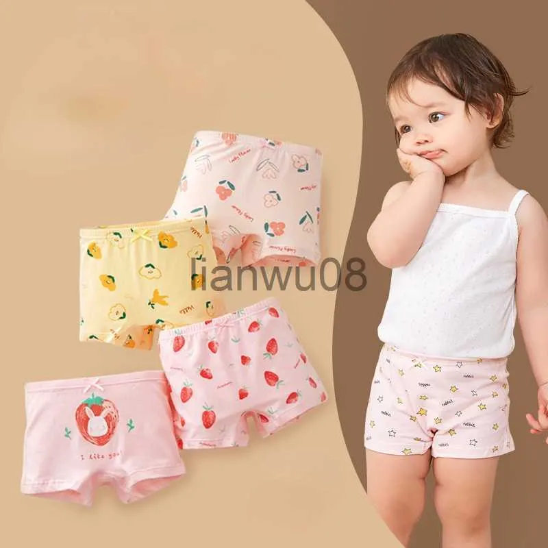 Mutandine 2 pezzi Bambini Ragazzi Ragazze Biancheria intima Cartone animato Cotone morbido Bambini Pantaloncini Mutandine Per bambino Bambino Boxer Slip Mutande Vestiti x0802