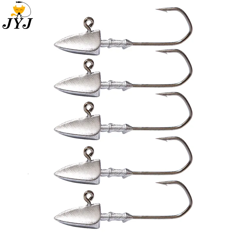 Ami da pesca Triangle Head 35g 5g 7g 10g 14g 20g Tipo di nave amo da pesca soft worm jig Lure Hook Jig Tackle 230802