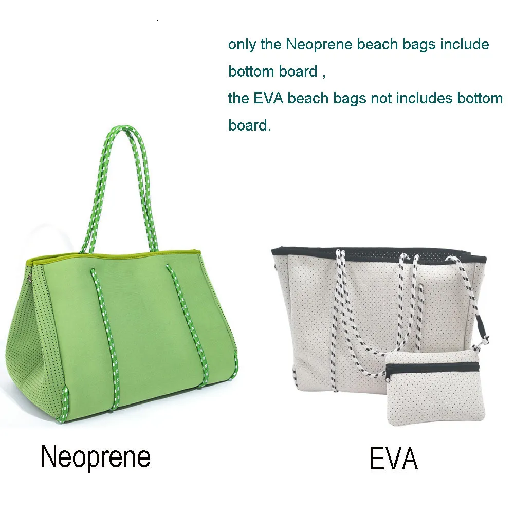 Neoprene outlet beach bag