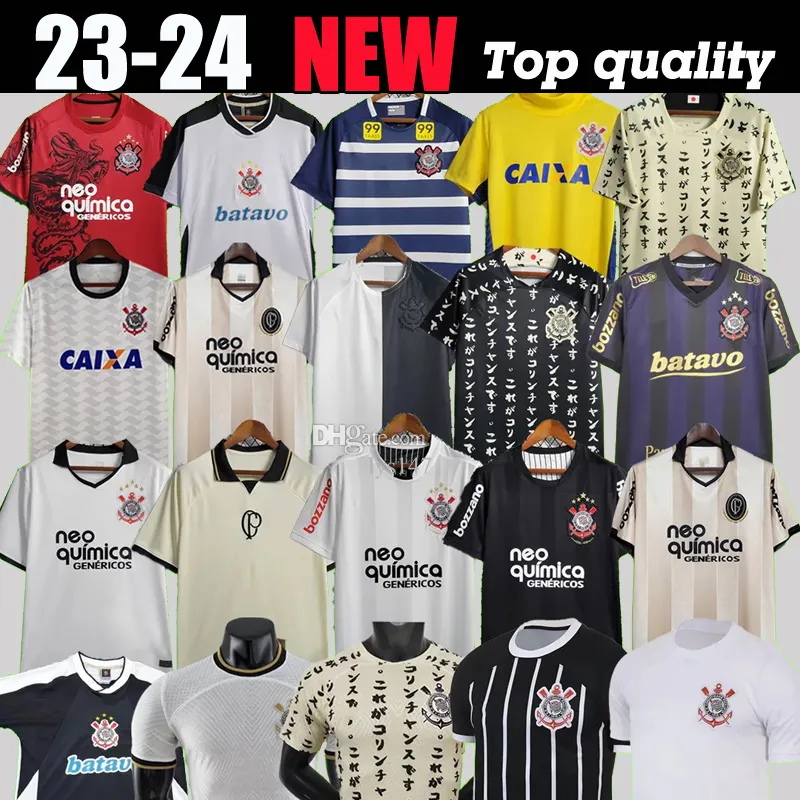 Corinthian Soccer Jerseys 2023 2024 GABRIEL 00 01 09 10 11 12 14 15 18 19 22 23 Fußballtrikot Retro 2000 2009 2010 2011 2012 2014 Fans Spielerversion Uniform 100