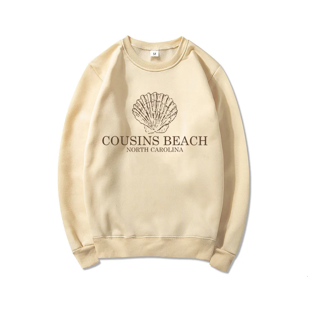 Hoodies للنساء من النوع الثقيل Cousins ​​Sweatshirt الصيف الذي تحولت إلى برنامج تلفزيوني جميل مستوحى من Hoodie Tops 230802