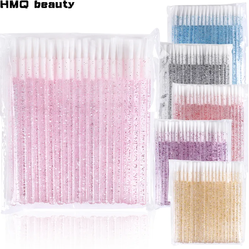 Makeup Tools 150200pc Disponibla Nylon Brush Lip Glossy Mascara Wand Clean Applicator Lash Supplies Cosmetic Tool Wholesale 230801