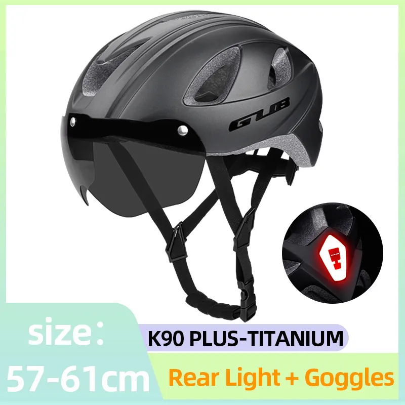 Oversized Cycling Helmet with Rear Light & 3 Lenses - Road Bike, Mountain  Bike, Adult Bike Helmet 57-65cm - Premium Safety from Dhgate Cycling Helmets  - price 43.88