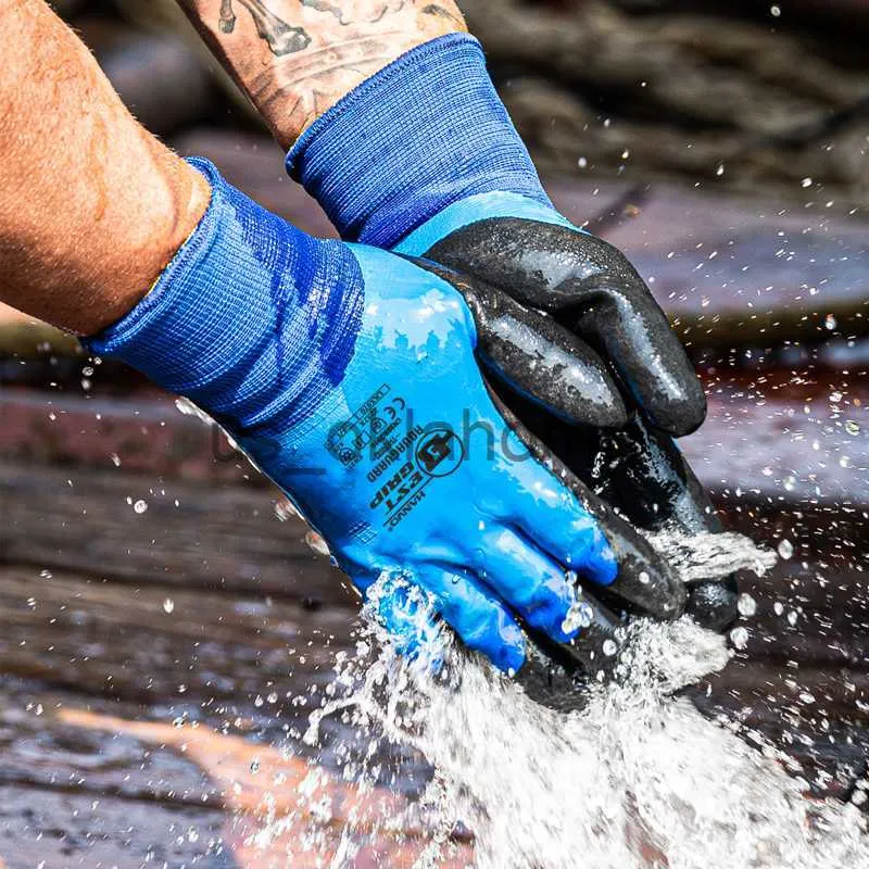 Guanti da sci Guanti da lavoro invernali impermeabili Rivestimento con  presa superiore Fodera termica Isolamento caldo per guanti da sci da neve