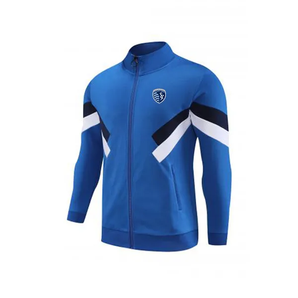 Sporting Kansas City Chaquetas y chaquetas para hombre, chaqueta de entrenamiento de ocio para hombre, abrigo deportivo cálido para correr al aire libre para niños