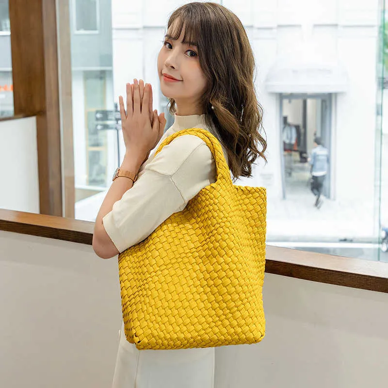 Abottegas Vneta Jodie Mini Teen Intrecciato Designer Tote Handmade Woven Women's Bag Casual Large Capacity Woven Shoulder Bag Handheld Mother Bag