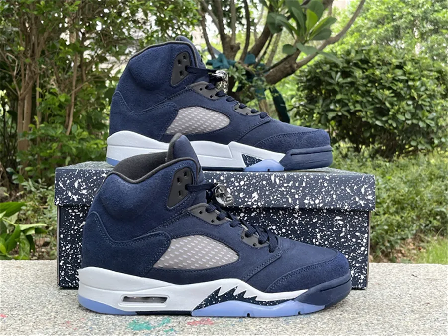 Air Jordan 5 Retro SE 'Midnight Navy' - Air Jordan - FD6812 400 - midnight  navy/black/football grey