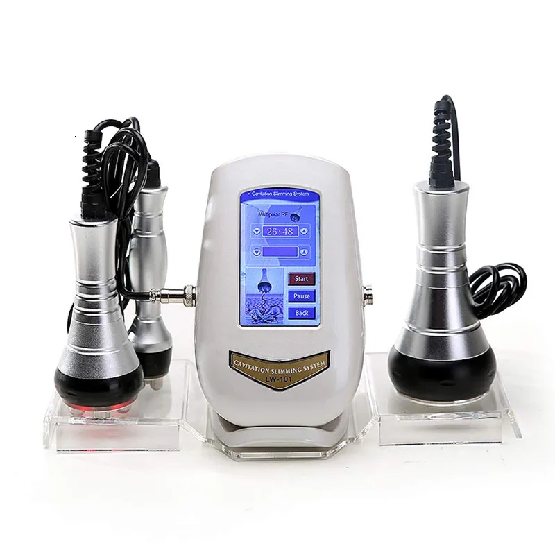 Andra massagesposter RF Tool 40K Cavitation Ultrasonic Body Slimming Machine Multi Polar Radio Frequency Anti Wrinkle Rejuvenation Skin Lift Draw 230802
